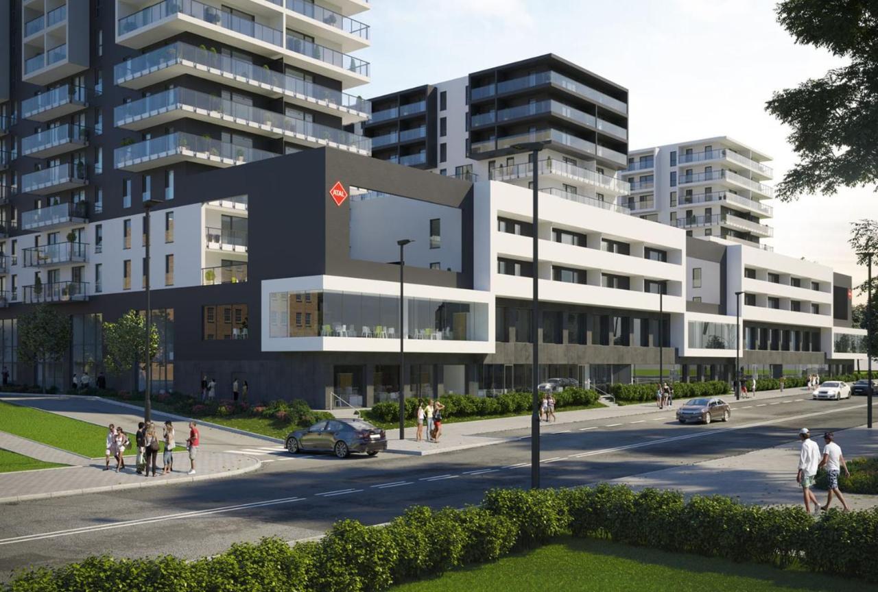 Q Apart Coral - Studio, Manufaktura, Parking Gratis, Tv Max, Fv, Gwarancja Zadowolenia Appartement Łódź Buitenkant foto